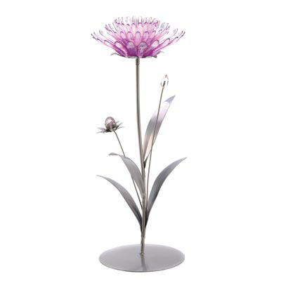 #D1117 Pink Lotus Tealight Holder
