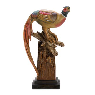 #D1166 Pheasant Decoy Statue
