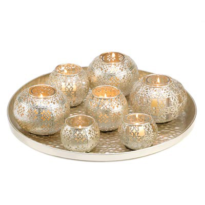 #D1283 Palace Candle Centerpiece