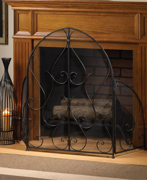 #15399 Embellished Fireplace Screen